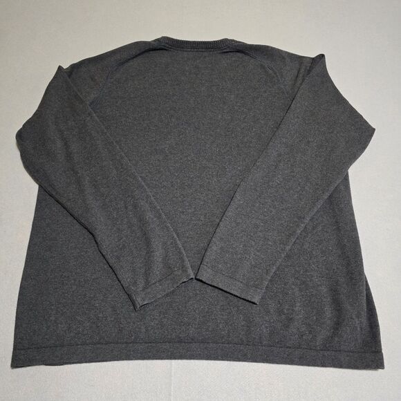 Eddie Bauer Men's Gray Blue Knit Pullover Sweater Crew Neck Size XXL - Picture 8 of 8